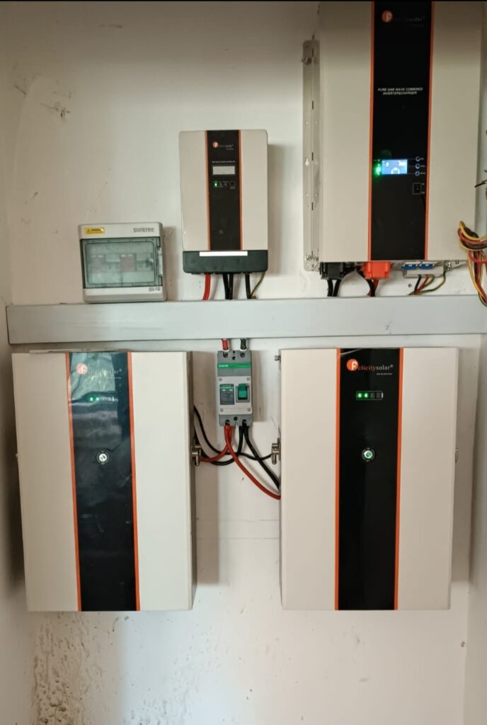 solar batteries for a 10 kw solar system