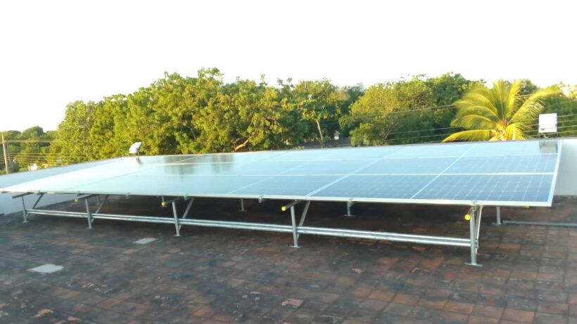 commercial solar project