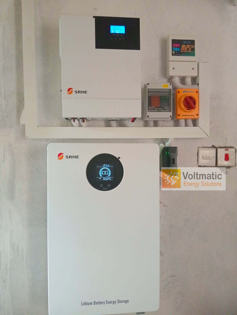 Gikambura 5kw battery system